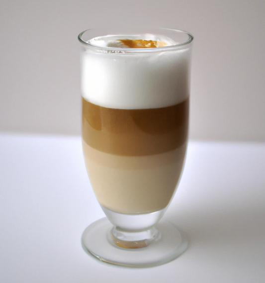 l'incontournable latte à la noisette