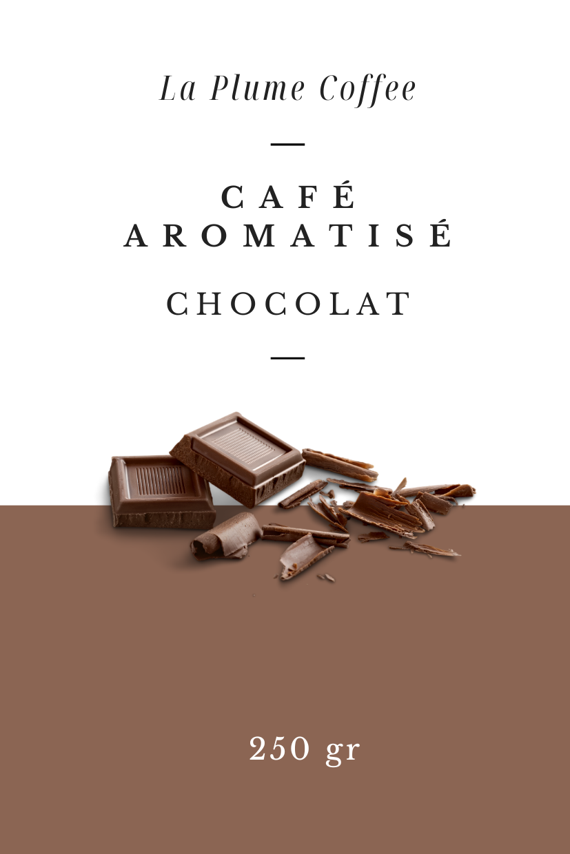 Café aromatisé au chocolat moulu