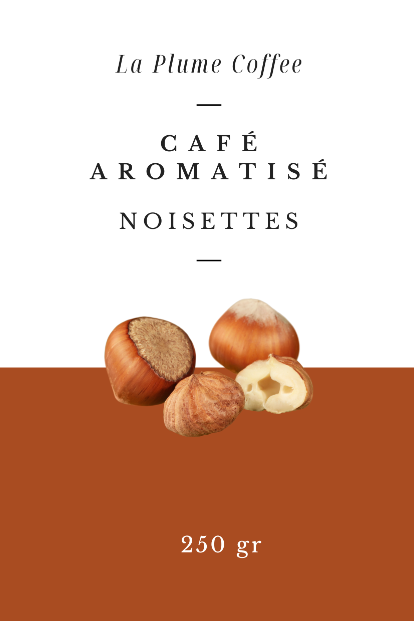 Café aromatisé à la noisette en dosettes - fin de série